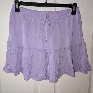 Elegant Lavender Women's Skater Skirt